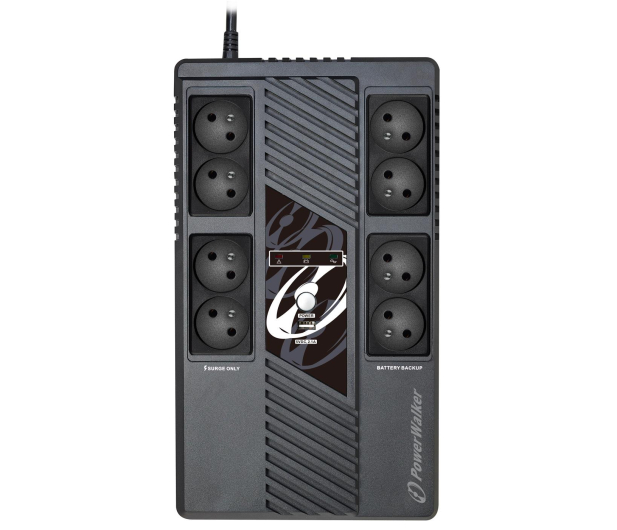 Power Walker LINE-INTERACTIVE (600VA/360W, 8x FR, USB) - 621061 - zdjęcie 2